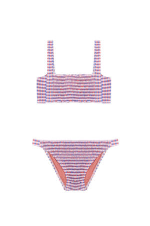 Bikini vichy smocked